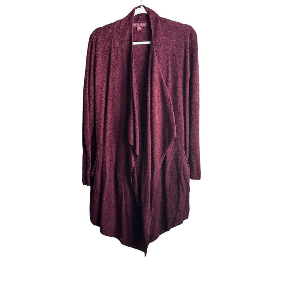 Barefoot Dreams CozyChic Lite Island Wrap Women's S/M Burgundy‎ Cozy